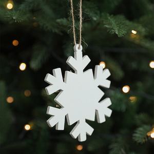 Adorno Navideño de Madera con Forma de Copo de Nieve de Nicro <span class=keywords><strong>Original</strong></span> Factory, Decoración Colgante para el Hogar, Artículos para Fiestas Navideñas - Product Image 6