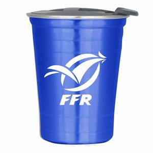 Taza de Metal de acero inoxidable para beber para niños y adultos, copas prémium para acampar, fiestas, 450ml, venta al <span class=keywords><strong>por</strong></span> mayor - Product Image 6