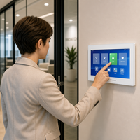 Estación de Control de Intercomunicación con Video SIP Grandstream GSC3574, Pantalla Táctil de 7 Pulgadas, Wi-Fi 6, PoE, Voz con IA, Full Dúplex