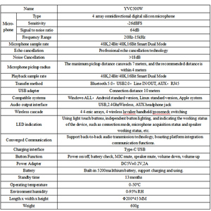 Kurumsal Seviye Kablosuz Mikrofon Sistemi - Yapay Zeka Gürültü Azaltma Özellikli ve USB-C Ses Arabirimli Dizili Konferans Hoparlörü - Product Image 6
