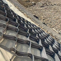 Grille de stabilisation de gravier en HDPE pour parking, allée et aménagement paysager
