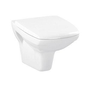 Siège de toilette à fermeture douce de forme carrée de style enveloppant, norme européenne, fabriqué dans une usine BSCI pour <span class=keywords><strong>Geberit</strong></span> - Product Image 2