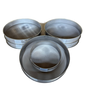 Прочное микронное тестовое сито диаметром 200-400 мм для лабораторного использования, часть жанрового испытательного оборудования - Product Image 1