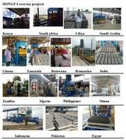 Machine de fabrication de briques creuses/autobloquantes en béton à tension manuelle personnalisée bloc de ciment et de sable noyau roulement de moteur moule vibration