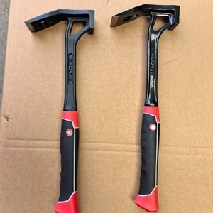 German style integrated round head hammer high carbon steel claw hammer woodworking special non-U-turn multifunctional hammer - Product Image 4