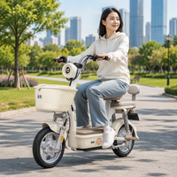 Prix d'usine – Moto électrique 25 km/h 350W 48V avec batterie au plomb-acide, scooter électrique et cyclomoteur à pédales pour les trajets urbains