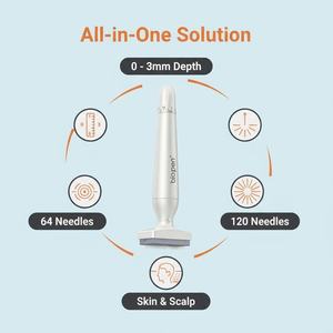 Best-seller : <span class=keywords><strong>Appareil</strong></span> de beauté Derma Stamp Bioneedle 120 aiguilles en acier inoxydable pour les soins du visage - Product Image 2