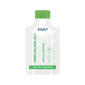 Etiqueta privada Blanqueamiento DE LA PIEL 1600mg Colágeno de pescado de bajo peso molecular Antienvejecimiento 20g Colágeno de cereza Jelly Stick - Product Image 1