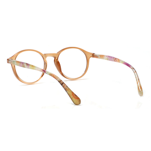 <span class=keywords><strong>Gafas</strong></span> <span class=keywords><strong>de</strong></span> Lectura Redondas Anti-Luz Azul, Coloridas, Modernas y Lindas, con Bisagras <span class=keywords><strong>de</strong></span> Resorte para Mujer, 1.75 3.25, Venta al Por Mayor <span class=keywords><strong>de</strong></span> Fábrica, Personalizadas y Económicas - Product Image 5