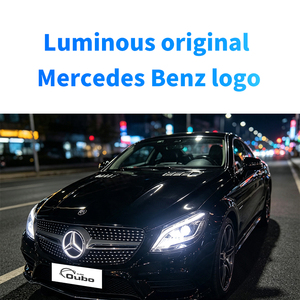 Emblème <span class=keywords><strong>lumineux</strong></span> LED pour <span class=keywords><strong>Mercedes</strong></span> Benz W464 W465, logo <span class=keywords><strong>lumineux</strong></span> pour calandre avant de voiture, accessoires de modification - Product Image 3