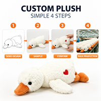 Peluches personnalisées, peluche canard parlant, fabricant de peluches personnalisées, animaux en peluche, jouets pour parents et enfants, peluches en polyester, OEM CE