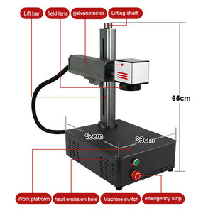 เครื่องแกะสลักเลเซอร์ไฟเบอร์ขนาดเล็กแบบพกพา ราคาดีที่สุด จากโรงงาน - Product Image 4