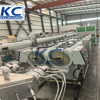 Hochleistungs-Mehrfachdüsen-Doppelschnecken-PVC-Rohrextrusionsanlage mit 2/4 Düsen für kleine Rohre 16-40mm