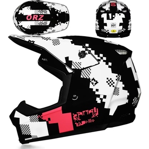 <span class=keywords><strong>Casque</strong></span> de motocross intégral pour adulte, très vendu, certifié, équipement de sécurité tout-terrain recommandé par le fabricant - Product Image 6