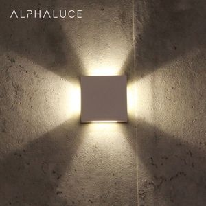Alphaluce Garden <span class=keywords><strong>Street</strong></span> Ip54 Ip67 2W 4 Four Ways Outdoor Wall Lighting Stair Floor Foot Step Staircase Light - Product Image 3
