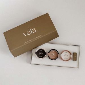 Custom Luxury <b>Set</b> Packaging for <b>Candle</b> Jars with Lid and Boxes Packaging <b>Candle</b> Box 100x100 Ecommerce Packaging with Insert - Product Image 1