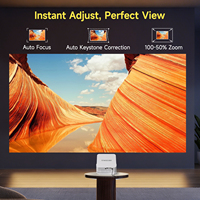 Magcubic HY300 GTV con Dongle Smart TV Android 14 Mini Proyector 400ANSI Nativo 720P con Wifi Portátil para Cine en Exteriores