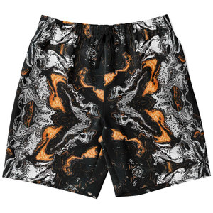 Shorts de bain basiques pour hommes, logo imprimé personnalisé, taille mi-haute, décontractés, confortables, élastiques, séchage rapide, respirants - Product Image 6