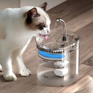 Nuovo Distributore d'<span class=keywords><strong>Acqua</strong></span> per Gatti Semplice con Filtro Automatico, Circolazione di <span class=keywords><strong>Acqua</strong></span> Corrente Silenziosa, Fontanella Intelligente per Animali Domestici - Product Image 1