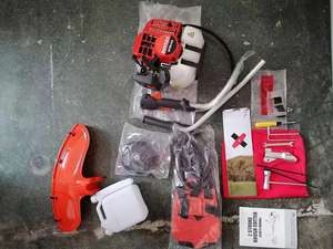 43cc <span class=keywords><strong>Essence</strong></span> Débroussailleuse Hus143 Coupé-Bordure Puissant Pour Défrichage Lourd Et Mauvaises Herbes <span class=keywords><strong>2</strong></span>-<span class=keywords><strong>Temps</strong></span> Outil Avec OEM - Product Image 4