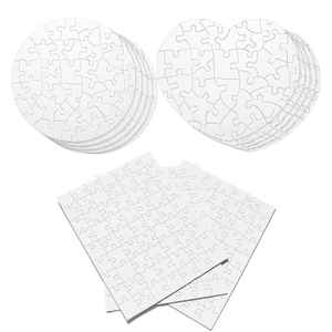 Rompecabezas personalizado <span class=keywords><strong>en</strong></span> <span class=keywords><strong>forma</strong></span> <span class=keywords><strong>de</strong></span> corazón Irregular 300x230mm Juego educativo DIY juguete personalizado tubo rompecabezas para niños - Product Image 1