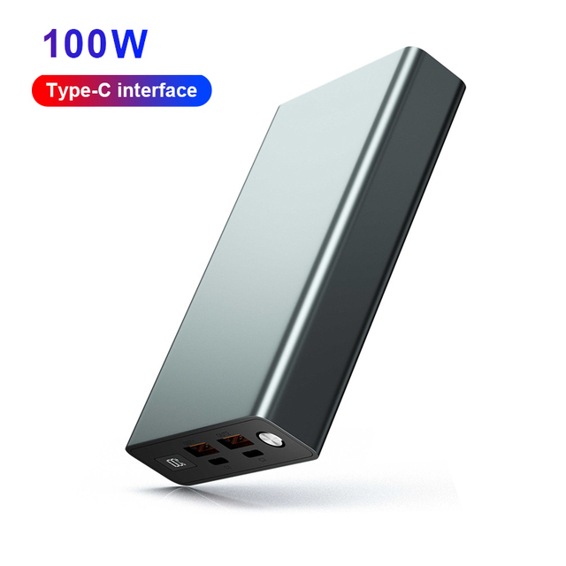 Usb C Laptop Power Bank Pd 45W Fast Mi 10000Mah 12V Power Bank 30000Mah Pd 45W With 60W for Hp Xiaomi