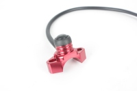 Interrupteur d'arrêt universel CNC pour moto, bouton d'arrêt d'urgence pour guidon de 7/8'' (22 mm), pour Dirt Bike, Pit Bike, MX, Motocross, ATV, Quad, interrupteur marche/arrêt