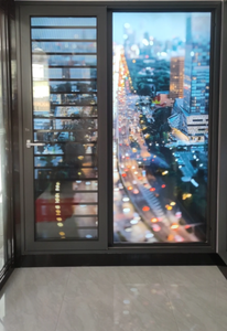 نافذة شقة مخصصة هيكل قوي من الزجاج المقسى المقاوم للصدمات ومحكم الغلق بضغط جانبي من الألومنيوم - Product Image 3