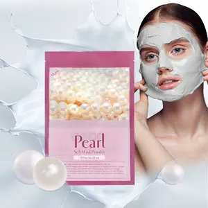 Herbicos Fabricante e fornecedores de produtos de máscara facial para salão de beleza de marca própria em pó macio e argila branqueadora facial
