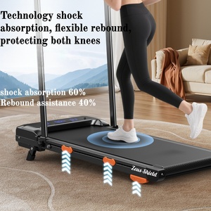 Caminadora Eléctrica Plegable Manual de Acero con Pantalla LED, Rango de Velocidad de 1-8 km/h, Portátil para Ejercicio en Casa, Caminata Silenciosa - Product Image 3