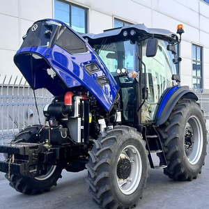 Nouveau tracteur agricole de 120 CV à quatre roues motrices, tracteur agricole à prix réduit - Product Image 1
