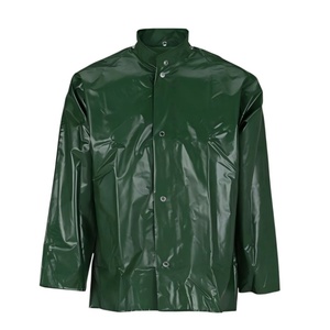 Imperméable <span class=keywords><strong>de</strong></span> travail en nylon bleu avec revêtement polyuréthane, résistant à la moisissure, pour les secteurs <span class=keywords><strong>de</strong></span> l'assainissement, <span class=keywords><strong>de</strong></span> la viande et <span class=keywords><strong>de</strong></span> l'agriculture - Product Image 4