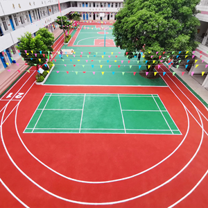 Inolp วัสดุปูพื้นอะคริลิคสำหรับสนามบาสเก็ตบอลกลางแจ้ง - Product Image 1