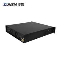 4 * SFP 10G 6 LAN 2U Rackmount Case 12th Gen Core I9 I7 I5 LGA 1700 H610 H670 Q670 Industrial Firewall PC 2U Server Rack Chassis