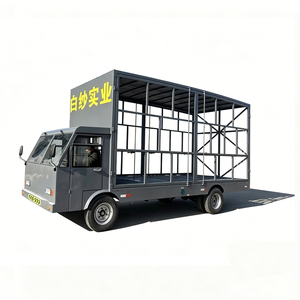 Transportador Eléctrico de Plataforma Plana con Motor Silencioso sin Escobillas de Cero Emisiones, Vehículo de Entrega de Carga Portuaria de Tamaño Personalizado 4500*1800mm - Product Image 4