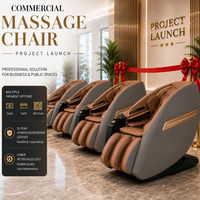 GUOHENG 2026 Fauteuil de massage commercial à monnayeur et lecteur de cartes de crédit, avec lecteur de codes QR et suivi SL