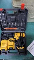 Juego de Herramientas Profesional y Práctico para el Hogar, Taladro Inalámbrico Eléctrico, Juego de Herramientas Básicas
