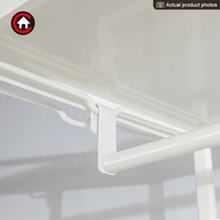 Armoire en fil métallique, étagère suspendue, placard ouvert, système de placard en fil métallique