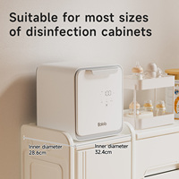 Étagère de rangement autoportante en plastique moderne et minimaliste pour enfants, organisateur domestique, armoire de rangement pour essentiels de bébé et station d'alimentation