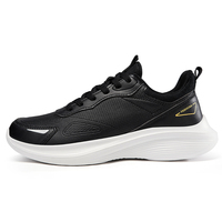 Nouvelles baskets d'hiver respirantes pour hommes, style plateforme plate, chaussures de sport et de course pour la marche en extérieur, souples et robustes
