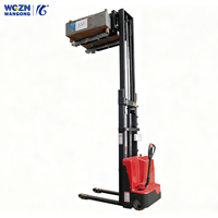 Gerbeur électrique WGZN 2T neuf, batterie au plomb-acide 48V, pneus en polyuréthane, longueur de la fourche 1150 mm, utilisation en hôtels