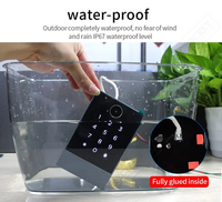 Cerradura de Puerta con Código QR para Exteriores, Impermeable, K3QW, TTlock, WiFi, APP, Control de Acceso, Lector de Tarjetas RFID, Sistema de Control de Acceso