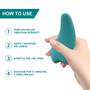 Envío directo TMJ Relief Products Masajeador de mandíbula 2 en 1 Masajeador vibratorio de calentamiento - Product Image 5