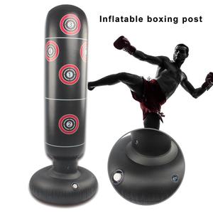 1.6M Fitness <strong>Inflatable</strong> Punching <strong>Bag</strong> Stress <strong>Punch</strong> Tower <strong>Bag</strong> Speed Stand Power Boxing MMA Target <strong>Bag</strong> for Kids Teenagers - Product Image 2