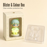 Lampe d'ambiance de chevet Kawaii Sprout Girl en vinyle brillant, figurine de collection pour la décoration de chambre