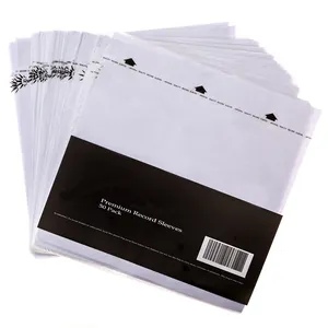 Fundas interiores de <span class=keywords><strong>discos</strong></span> de <span class=keywords><strong>vinilo</strong></span>, 33RPM, protege tu colección LP, 12 ", 3 capas, papel de arroz antiestático - Product Image 4