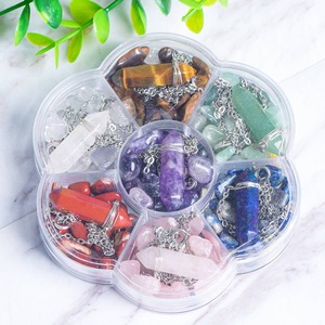 Wholesale Natural Crystals Healing <strong>Chakra</strong> and Reiki <strong>Stone</strong> Seven <strong>Chakra</strong> Energy <strong>Engraved</strong> Reiki <strong>Chakra</strong> Sets - Product Image 4