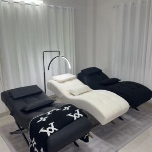 Adjustable S-shaped Eyelash <b>Extension</b> Bed Luxurious Beauty <b>Nail</b> Bed High-end Spa Bed for Facial Treatment Commercial Salon - Product Image 1