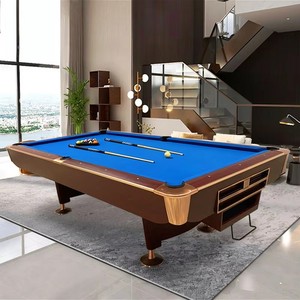 Mesa de Billar Interior de 9 Pies en Venta, Apta para Diversos Usos, Juegos de Billar en Interiores, Mesa de Billar Multifuncional de Lujo - Product Image 1