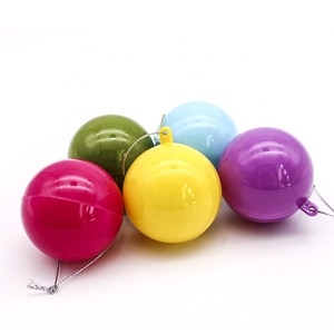 <span class=keywords><strong>Bolas</strong></span> de Navidad Rellenables de Plástico para Manualidades DIY, Esferas <span class=keywords><strong>Transparentes</strong></span> para Decorar el Árbol, Adornos y Regalos - Product Image 2